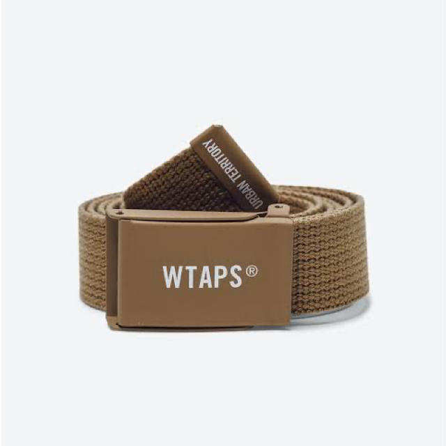 wtaps BELT. ACRYLIC BROWN