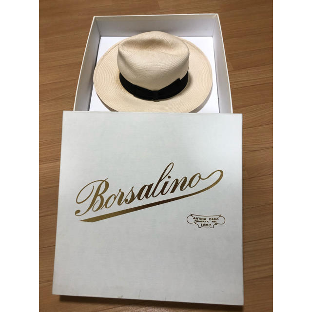 Borsalino(ボルサリーノ)の定価58,300円位　Borsalino ボルサリーノ　ワコマリア パナマハット メンズの帽子(ハット)の商品写真