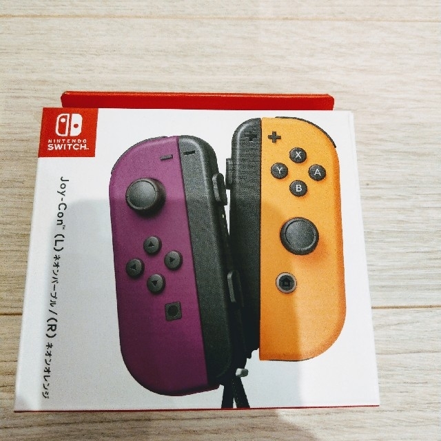 Nintendo JOY-CON  ネオンパープル/ネオンオレンジ
ジョイコンジョイコン