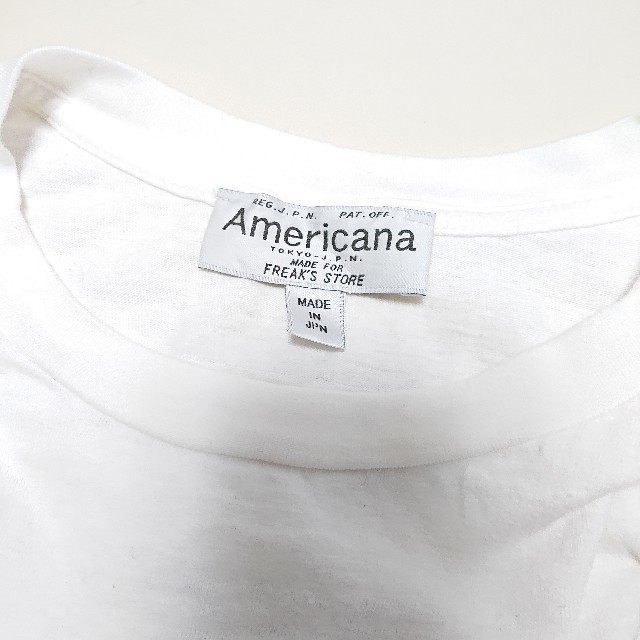 FREAK'S STORE(フリークスストア)のアメリカーナ   Tシャツ  フリークスストア レディースのトップス(Tシャツ(半袖/袖なし))の商品写真