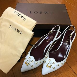 ロエベ(LOEWE)のLOEWE バックストラップパンプス(ハイヒール/パンプス)