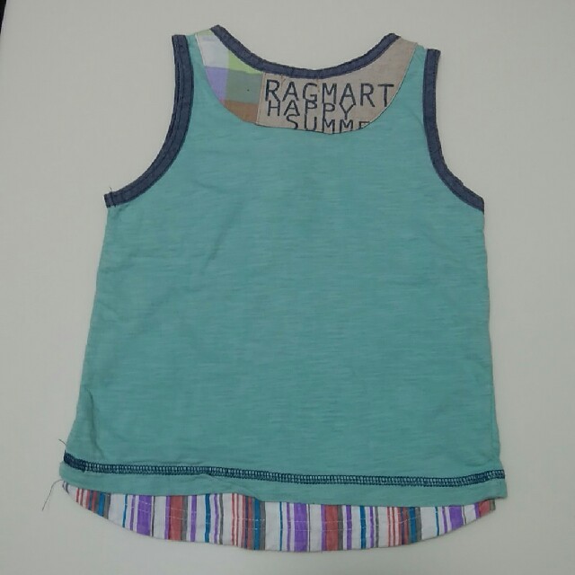 RAG MART(ラグマート)のラグマート 95㎝タンクトップ キッズ/ベビー/マタニティのキッズ服男の子用(90cm~)(Tシャツ/カットソー)の商品写真