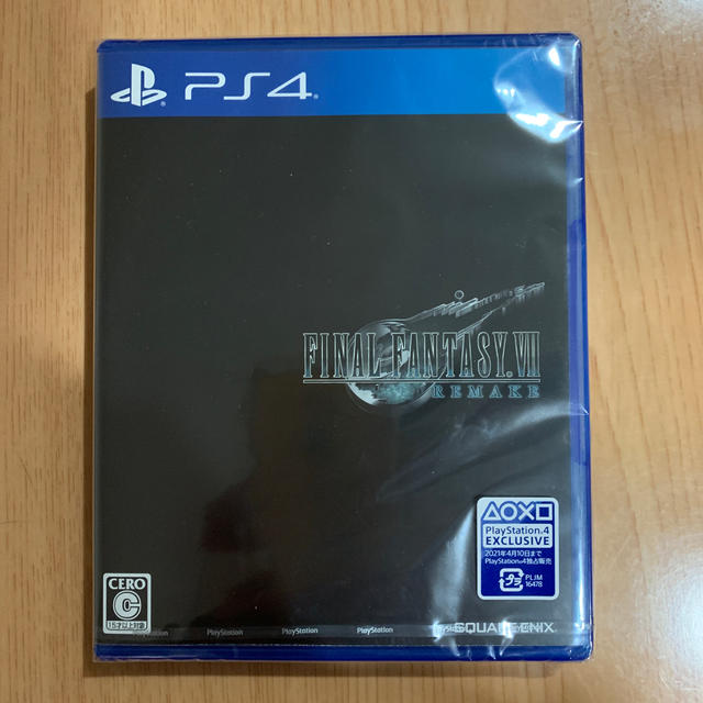 ゲームソフトゲーム機本体ファイナルファンタジーVII リメイク PS4