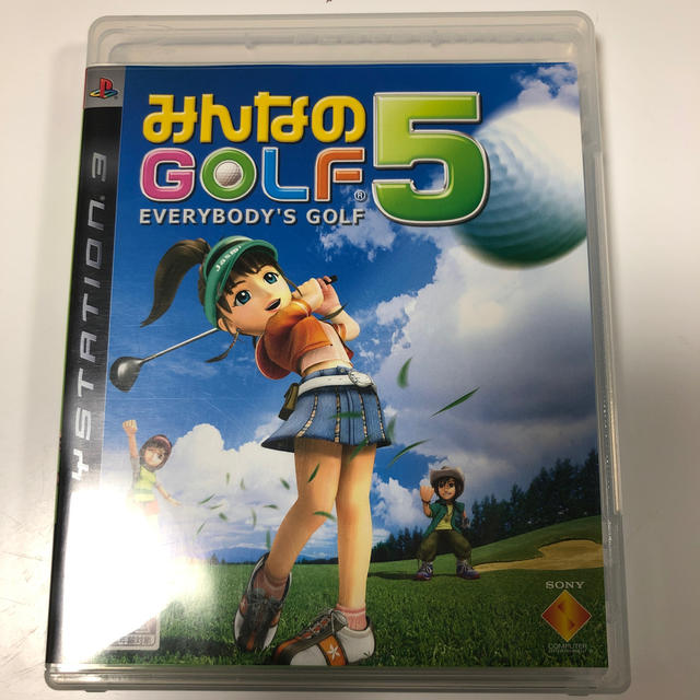 SONY(ソニー)のみんなのGOLF 5 PS3 エンタメ/ホビーのゲームソフト/ゲーム機本体(家庭用ゲームソフト)の商品写真