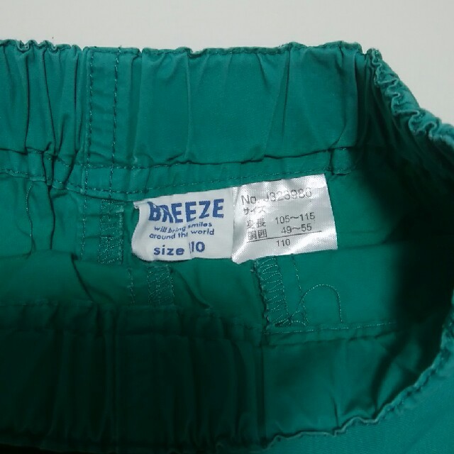 BREEZE(ブリーズ)のBREEZE 110㎝夏物パンツ キッズ/ベビー/マタニティのキッズ服男の子用(90cm~)(パンツ/スパッツ)の商品写真