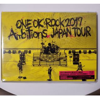 ワンオクロック(ONE OK ROCK)の値下！未開封【ワンオク】Ambitions JAPAN TOUR Blu-ray(ミュージック)