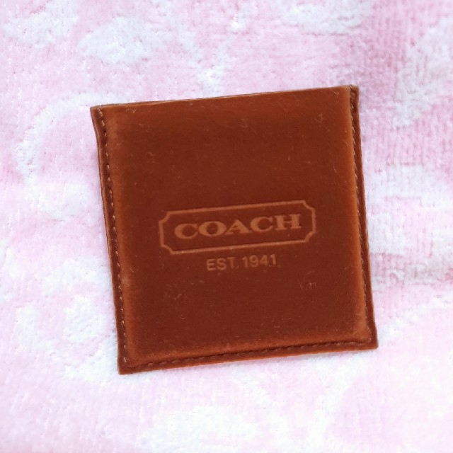 COACH(コーチ)の新品💗 coach ロゴミラー 非売品  レディースのファッション小物(ミラー)の商品写真