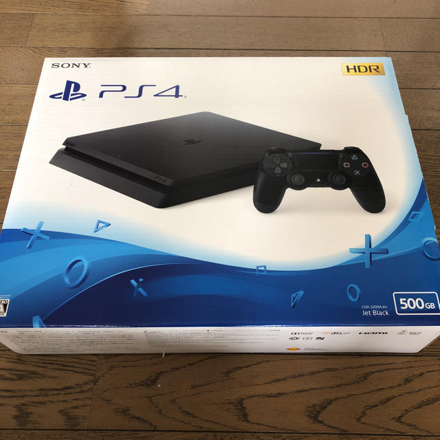 PlayStation4 - 翌発送 新品 PS4 500GB CUH-2200A 本体 ブラックの+