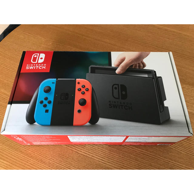 家庭用ゲーム機本体ニンテンドースイッチ Joy-Con ネオンブルー/ネオンレッド