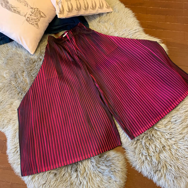 極美品　PLEATS PLEASE ALT NEON パンツ　ネオンカラー