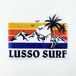 ロンハーマン(Ron Herman)の正規品☆LUSSO SURF トロピカル防水ステッカー☆RVCA(サーフィン)