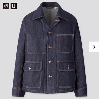 ユニクロ(UNIQLO)のUNIQLO U デニムワークジャケット　M(Gジャン/デニムジャケット)