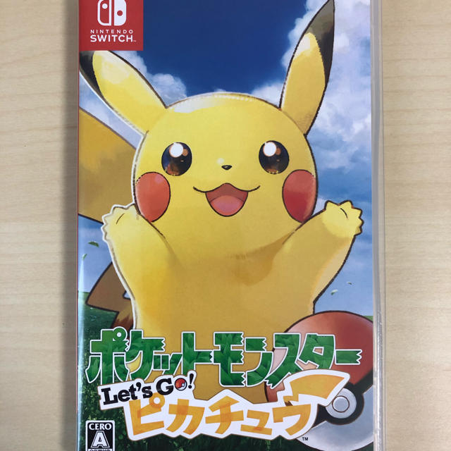 ポケモン(ポケモン)のポケットモンスター Let’s Go！ ピカチュウ Switch エンタメ/ホビーのゲームソフト/ゲーム機本体(家庭用ゲームソフト)の商品写真