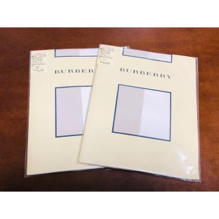 バーバリー(BURBERRY)の【新品】BURBERRYストッキング 2Pセット バーバリーレッグウェア福助(タイツ/ストッキング)