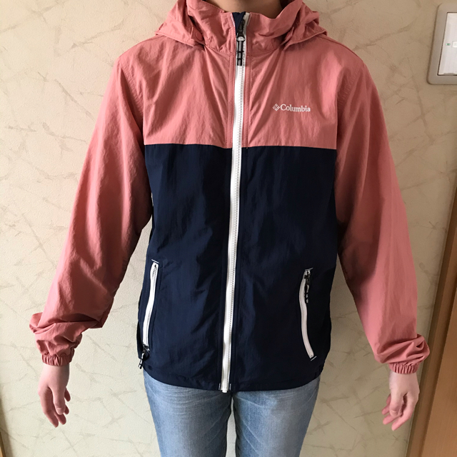 Columbia(コロンビア)のColumbia ウィンドブレーカー　L 150 キッズ/ベビー/マタニティのキッズ服女の子用(90cm~)(ジャケット/上着)の商品写真