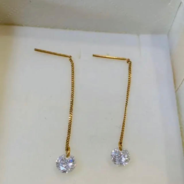 JEWELRY TSUTSUMI(ジュエリーツツミ)のK18 ピアス　アメリカン　ジュエリーツツミ メンズのアクセサリー(ピアス(両耳用))の商品写真