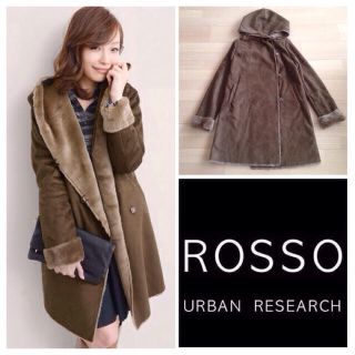 アーバンリサーチロッソ(URBAN RESEARCH ROSSO)の美品♡ROSSO♡ムートンコート♡(毛皮/ファーコート)