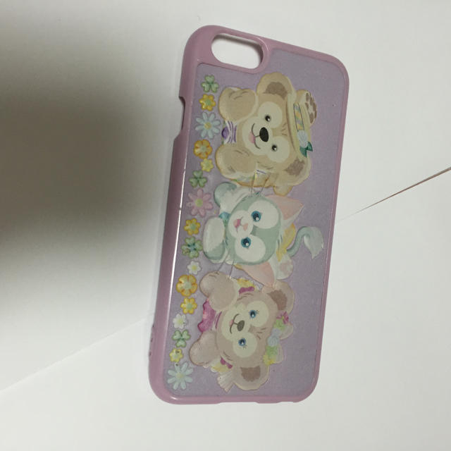 Disney(ディズニー)のダッフィーiPhone6ケース スマホ/家電/カメラのスマホアクセサリー(モバイルケース/カバー)の商品写真