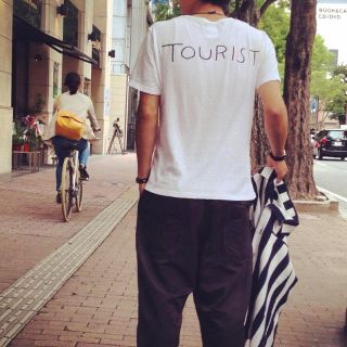 ステュディオス(STUDIOUS)の希少　Name. tourist tee サイズ3 studious beams(Tシャツ/カットソー(半袖/袖なし))