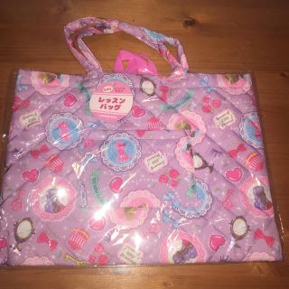 レッスンバッグ　手提げカバン♡女の子　新品(バッグ/レッスンバッグ)