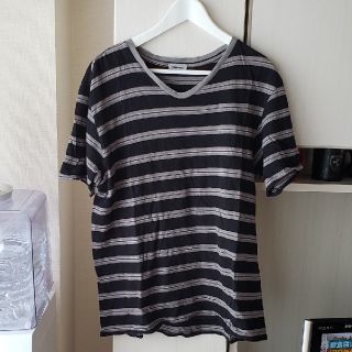 アンダーカバー(UNDERCOVER)のUNDERCOVERIZM　ボーダーTシャツ　size4    アンダーカバー(Tシャツ/カットソー(半袖/袖なし))