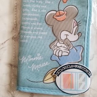 ディズニー(Disney)のディズニー ミニー ジッパーケース マルチケース 母子手帳 保険証 カード (母子手帳ケース)
