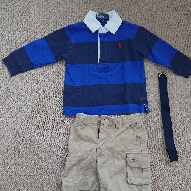 POLO RALPH LAUREN(ポロラルフローレン)の子供服 ポロ キッズ/ベビー/マタニティのベビー服(~85cm)(シャツ/カットソー)の商品写真