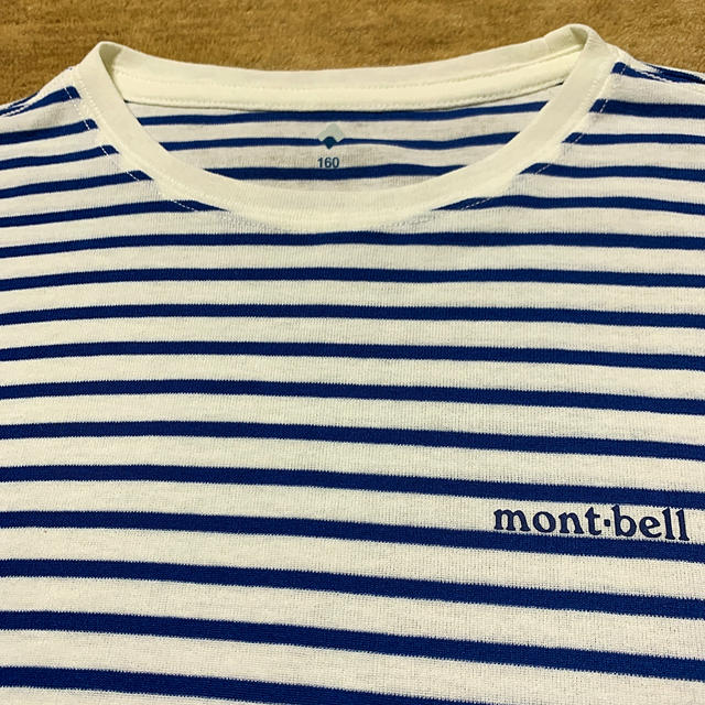 mont bell(モンベル)のmont-bell モンベル　キッズ　ロングＴシャツ キッズ/ベビー/マタニティのキッズ服女の子用(90cm~)(Tシャツ/カットソー)の商品写真