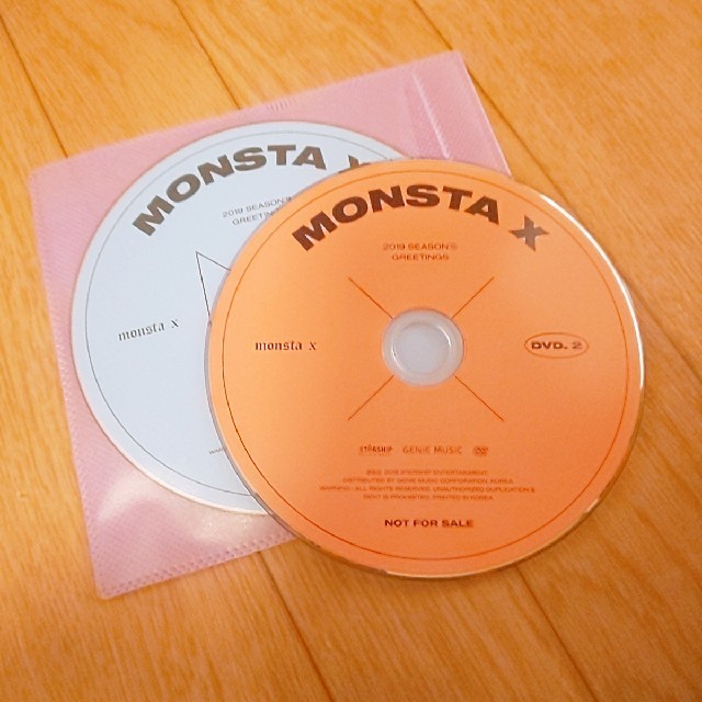 MONSTAX 2019 Season Greeting DVD エンタメ/ホビーのCD(K-POP/アジア)の商品写真