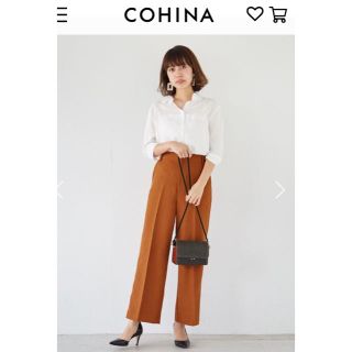 エムプルミエ(M-premier)のma様専用　COHINA サテンストレッチパンツ(その他)