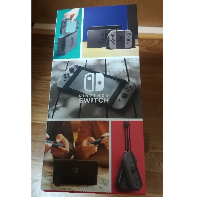 Nintendo Switch(ニンテンドースイッチ)のNintendo switch 任天堂 スイッチ 本体 グレー エンタメ/ホビーのゲームソフト/ゲーム機本体(家庭用ゲーム機本体)の商品写真