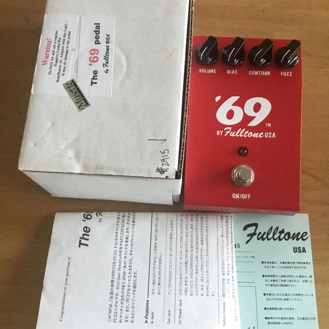Fulltone '69 Fuzz face Nkt275&2SB ゲルマニウムの通販 by Fulltone '69 Fuzz face Nkt275&2SB ゲルマニウムの通販 by