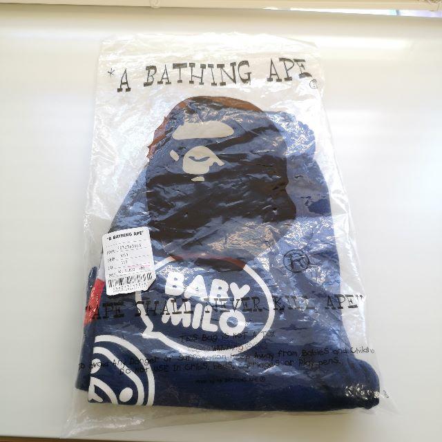 A BATHING APE(アベイシングエイプ)の【新品未使用】KIDS　BABYMILO　BAPE　ハーフパンツ キッズ/ベビー/マタニティのキッズ服男の子用(90cm~)(パンツ/スパッツ)の商品写真