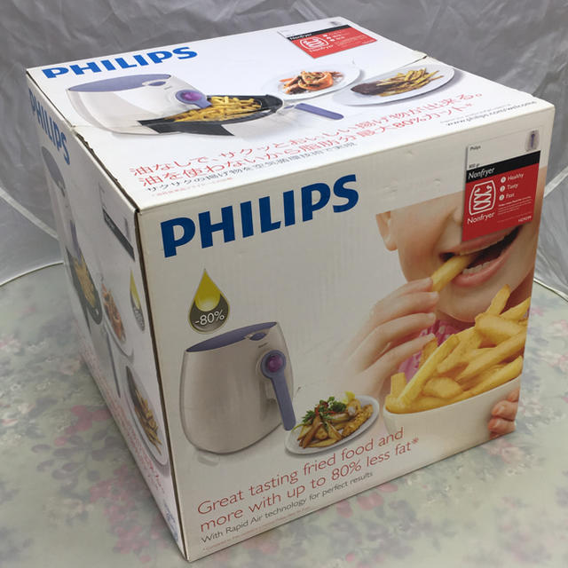 PHILIPS(フィリップス)のフィリップ　ノンフライヤー　 インテリア/住まい/日用品のキッチン/食器(調理道具/製菓道具)の商品写真