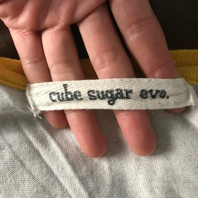 CUBE SUGAR(キューブシュガー)のcube sugar evo. Tシャツ レディースのトップス(Tシャツ(半袖/袖なし))の商品写真