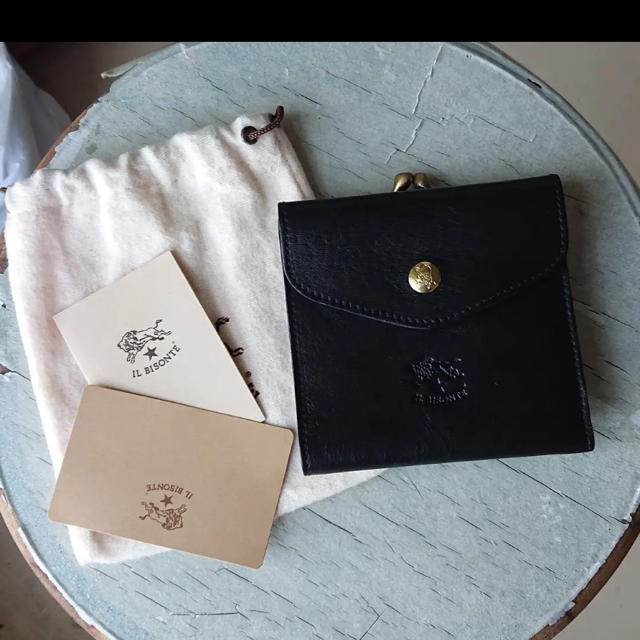 IL BISONTE(イルビゾンテ)のイルビゾンテ　がま口財布　新品未開封 レディースのファッション小物(財布)の商品写真