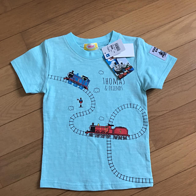 Takara Tomy(タカラトミー)の機関車トーマス Tシャツ キッズ/ベビー/マタニティのキッズ服男の子用(90cm~)(Tシャツ/カットソー)の商品写真