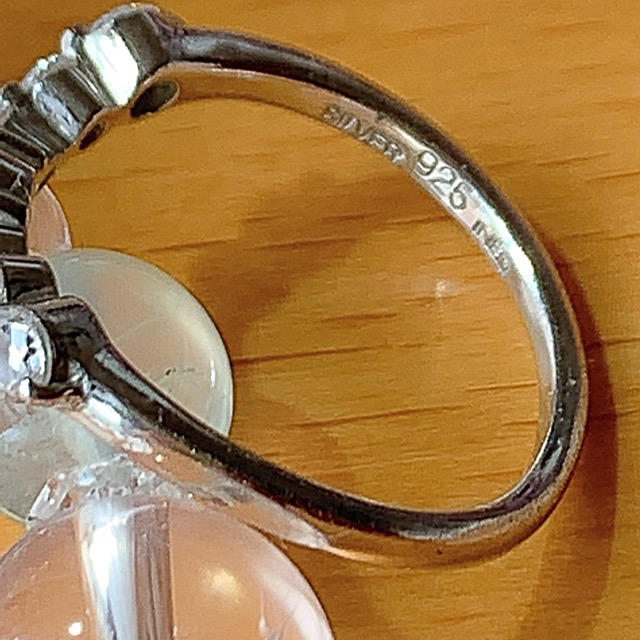 INED(イネド)のシルバー925 INED リング 指輪 v字  レディースのアクセサリー(リング(指輪))の商品写真