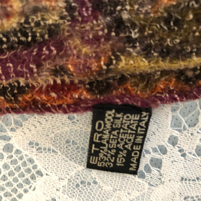 ETRO(エトロ)のエトロ　プチスカーフ レディースのファッション小物(バンダナ/スカーフ)の商品写真