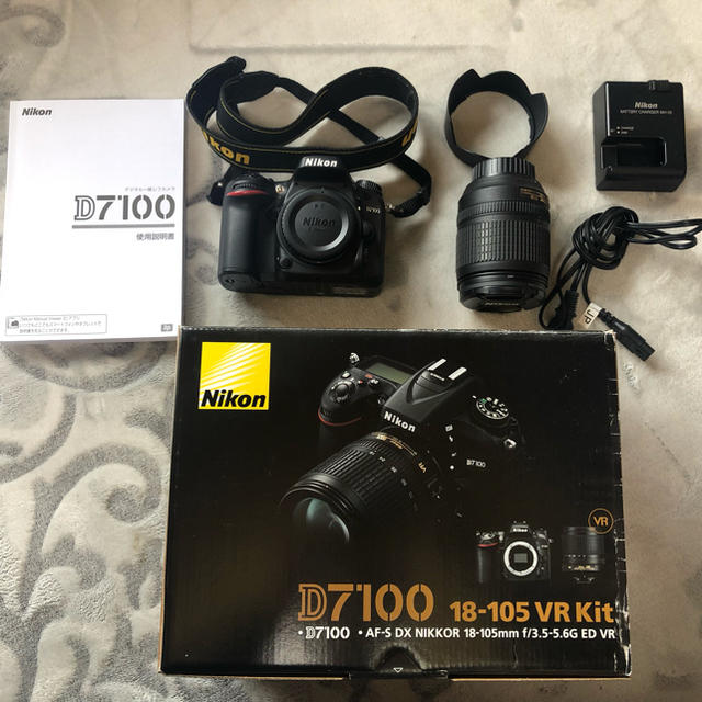 ニコン Nikon D7100 18-105mm VRキット 64GB付