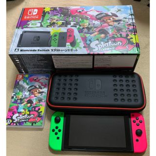 ニンテンドースイッチ(Nintendo Switch)のNintendo Switch スプラトゥーン2 セット/Switch スイッチ(家庭用ゲーム機本体)