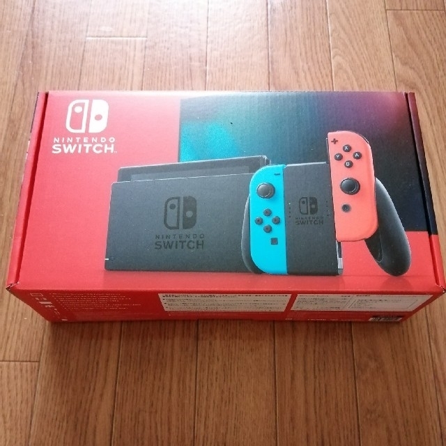 新品*NINTENDO SWITCH ネオンブルー/ネオンレッド+inforsante.fr