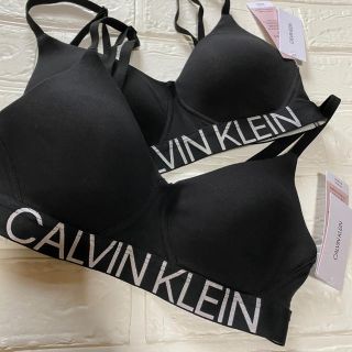 カルバンクライン(Calvin Klein)の【海外セレブ愛用★2点セット】カルバンクライン ブラ(ブラ)