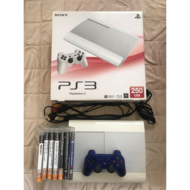 SONY PlayStation3 CECH-4000B LWソフト7本セット