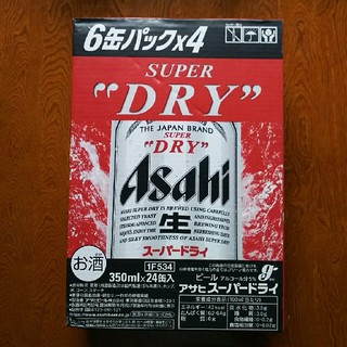 アサヒ(アサヒ)のアサヒスーパードライ 350ml×24缶入(ビール)