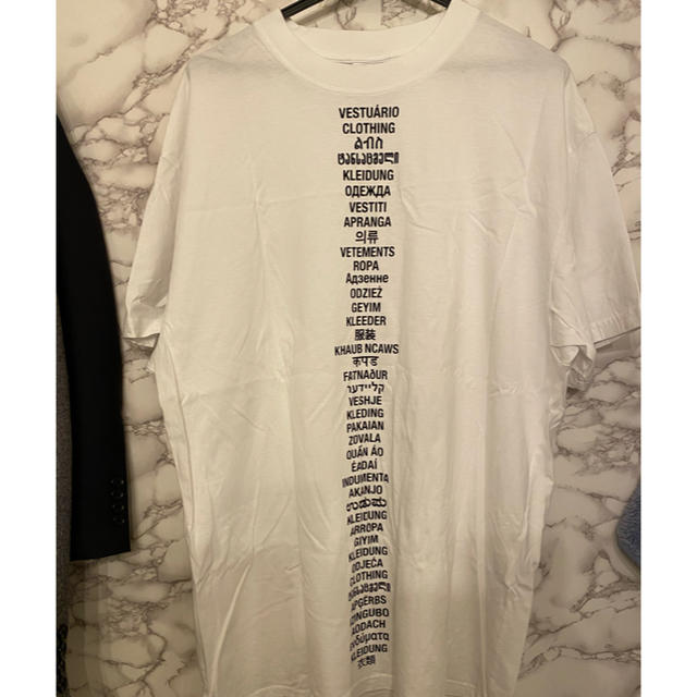 Balenciaga(バレンシアガ)のヴェトモン vetements Ｔシャツ メンズのトップス(Tシャツ/カットソー(半袖/袖なし))の商品写真