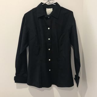 セルッティ(Cerruti)のCERRUTI 1881 オーバーサイズブラックシャツ(シャツ/ブラウス(長袖/七分))