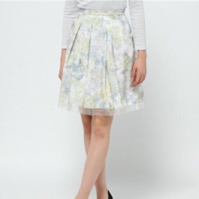 Apuweiser-riche(アプワイザーリッシェ)の新品 newデジタルプリントスカート レディースのスカート(ひざ丈スカート)の商品写真