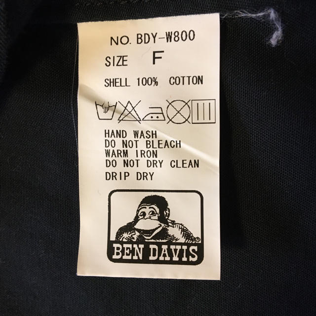 BEN DAVIS(ベンデイビス)のBEN DAVIS ジャケット レディースのジャケット/アウター(その他)の商品写真