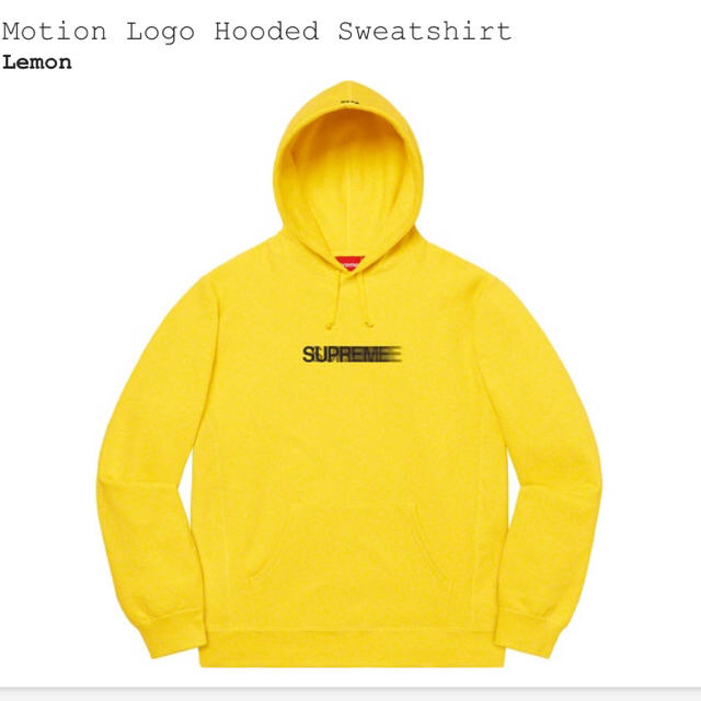 Supreme - 【Sサイズ送料込】Motion Logo Hooded Sweatshirt の通販 by